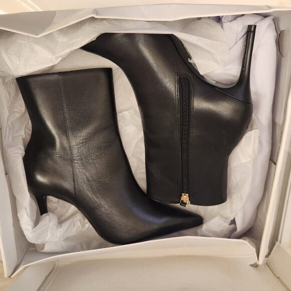 SCHUTZ Leather "Mikki" Point toe Booties. NIB. Size 7 - Picture 8 of 12